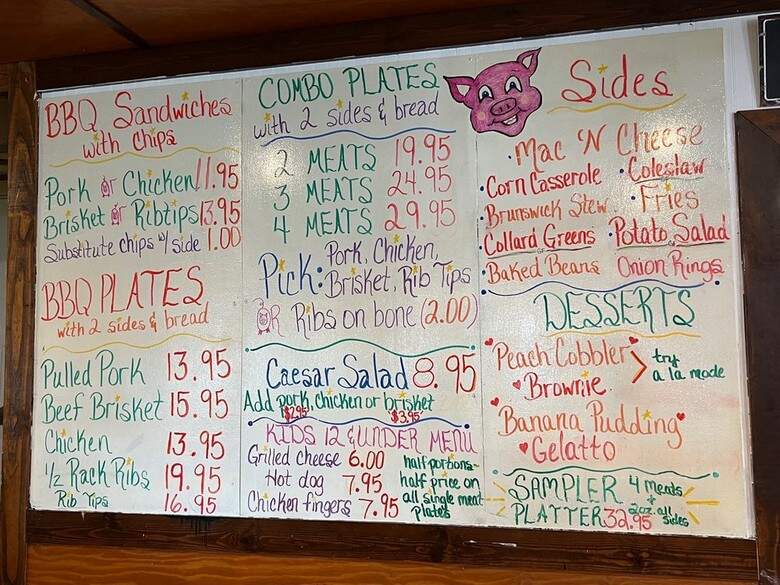 Smokin' Gold BBQ - Lilburn, GA menu_pic