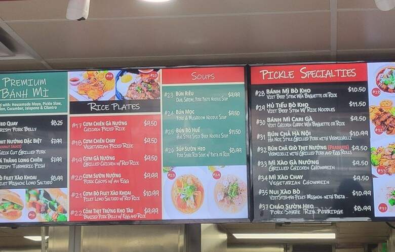 Pickle Banh Mi - Garden Grove, CA menu_pic