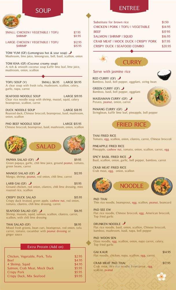 Thai Me - Brooklyn, NY menu_pic
