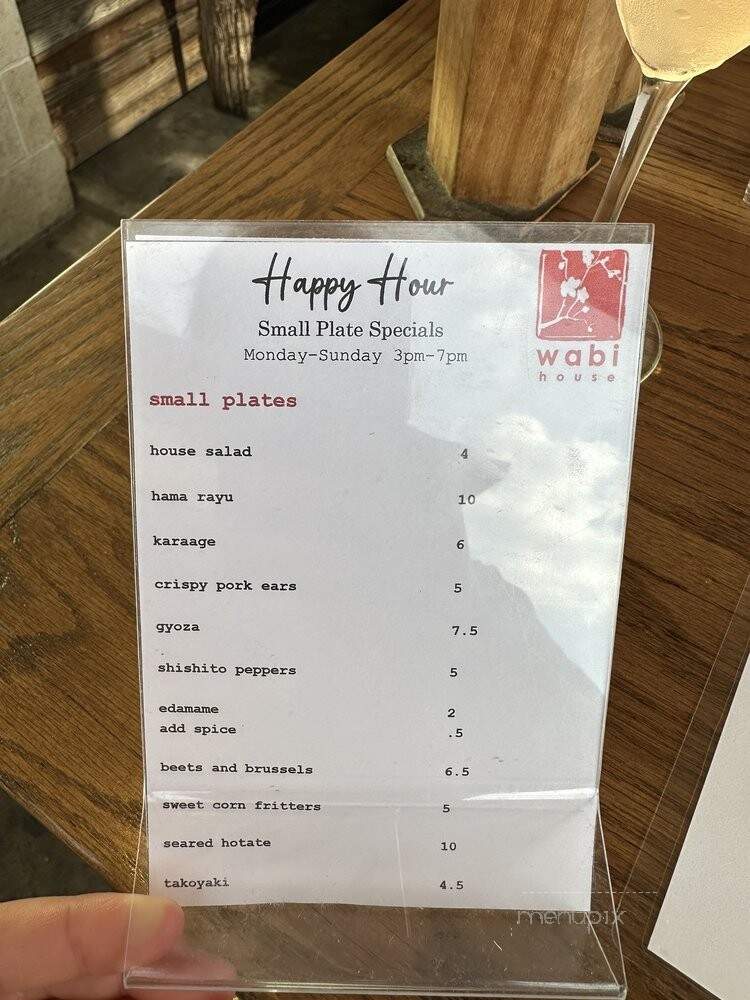 Wabi House Fort Worth - Fort Worth, TX menu_pic