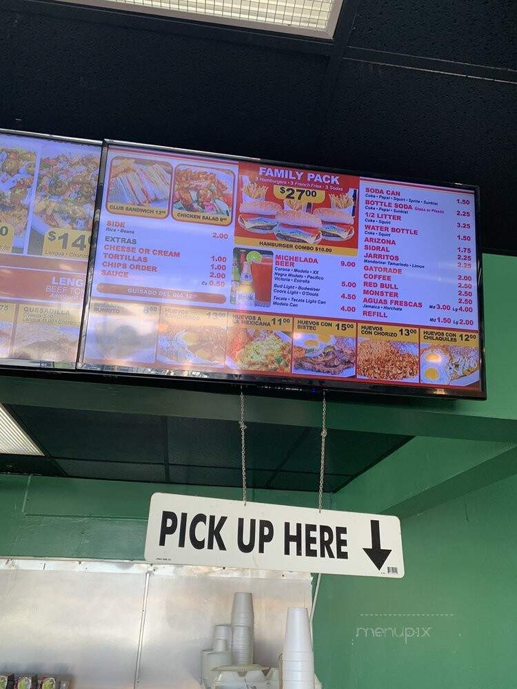 Taqueria El Nuevo Perico - Orange, CA menu_pic