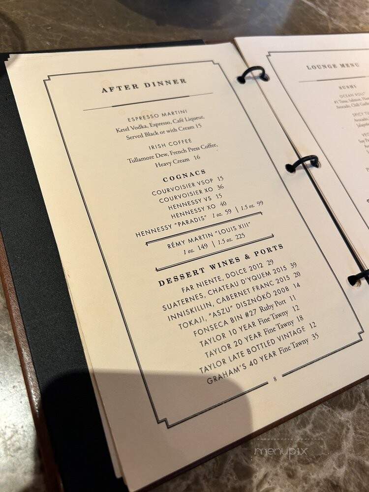 Ocean Prime - Greenwood Village, CO menu_pic