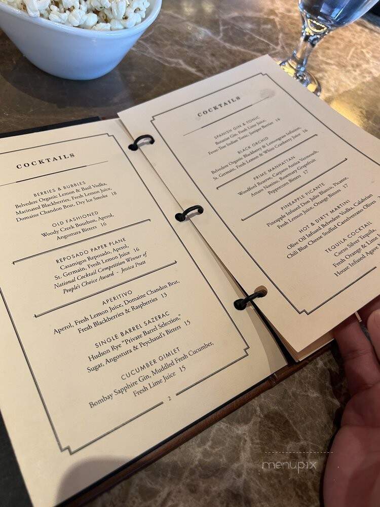 Ocean Prime - Greenwood Village, CO menu_pic