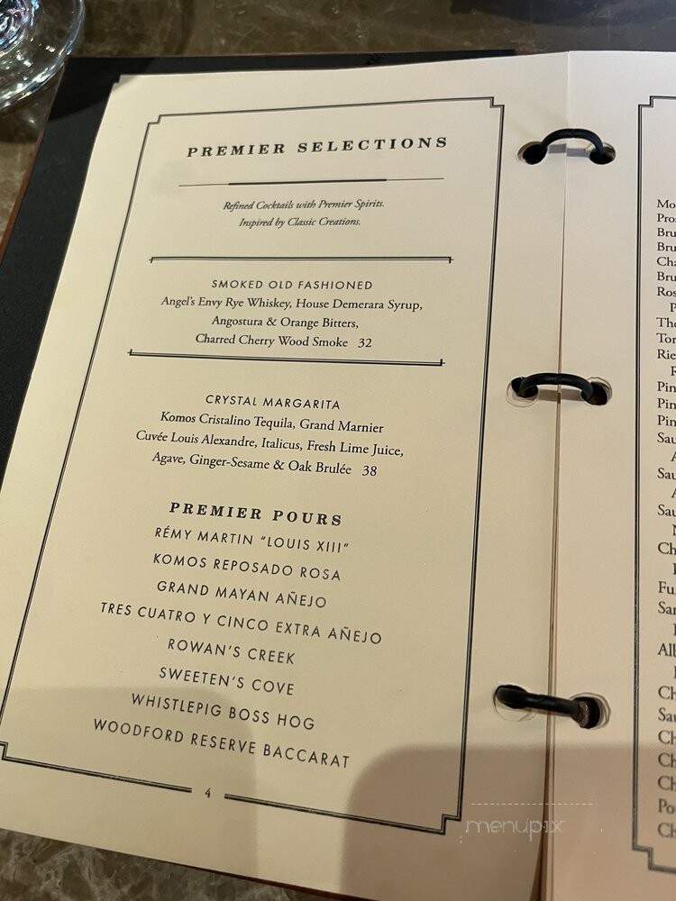 Ocean Prime - Greenwood Village, CO menu_pic