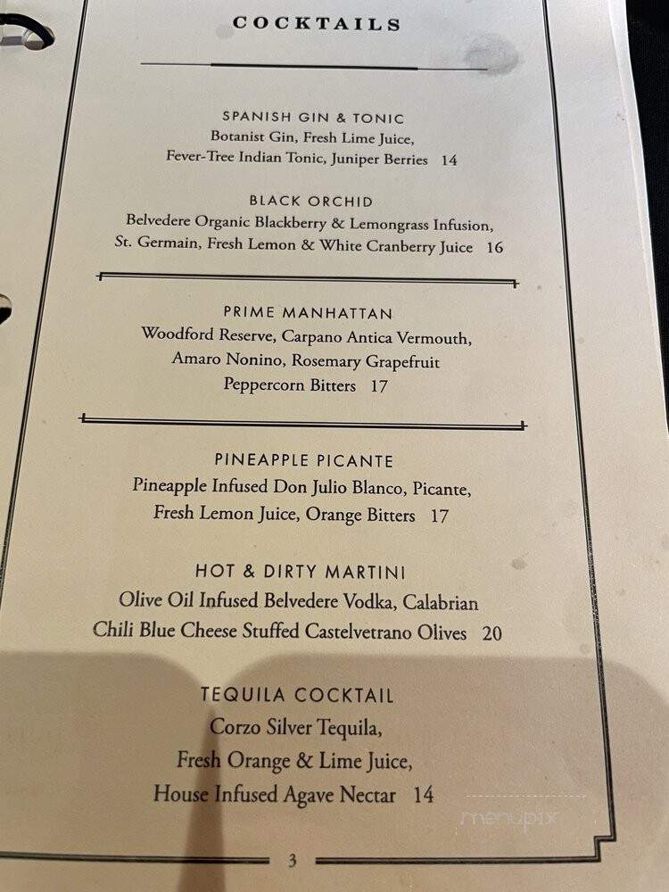 Ocean Prime - Greenwood Village, CO menu_pic