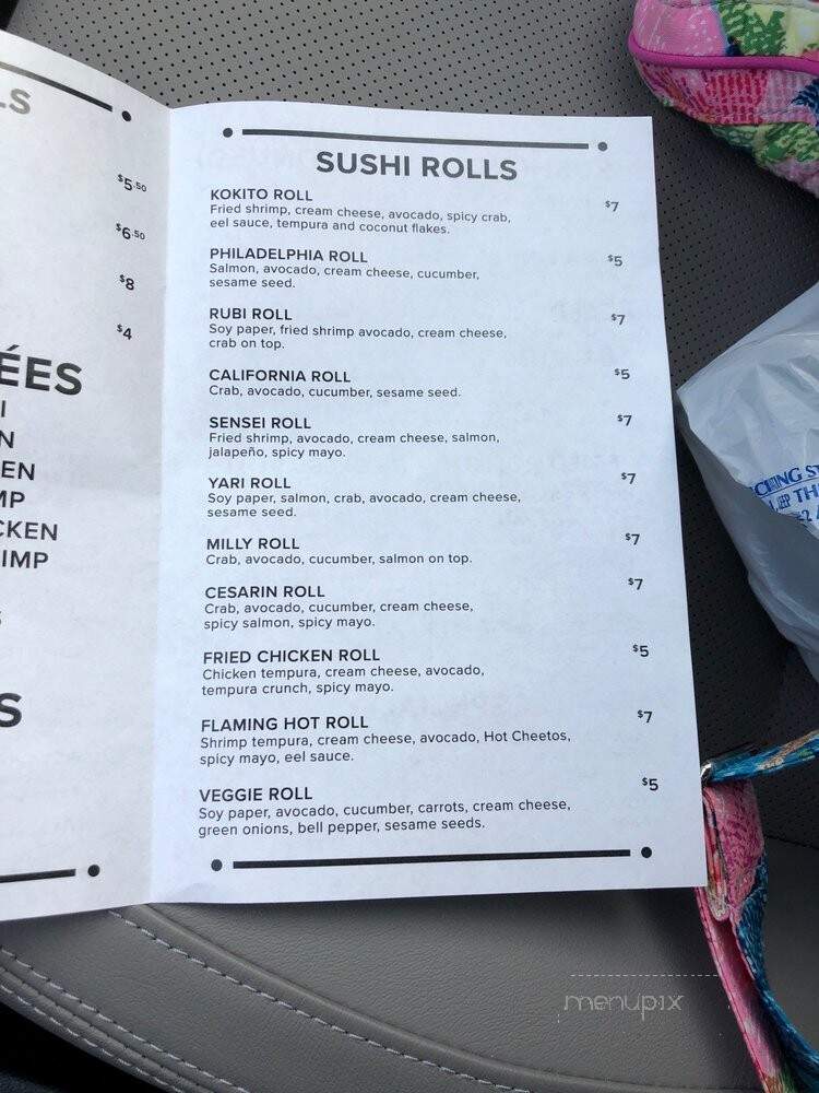 Kokito's Chinese Food and Sushi - Edinburg, TX