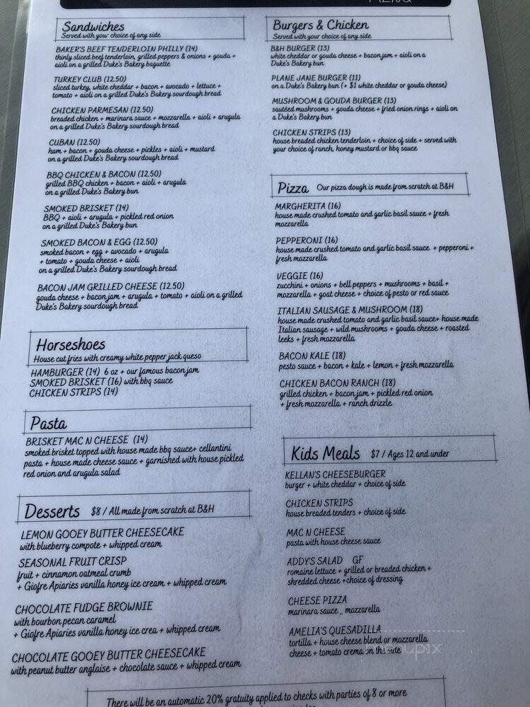 Bakers & Hale - Godfrey, IL menu_pic