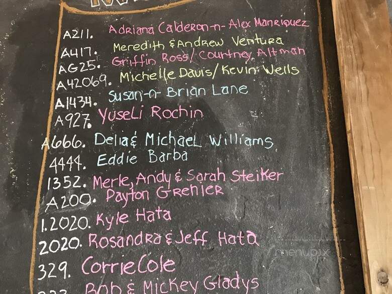 Lester Family Cellars - Ventura, CA menu_pic