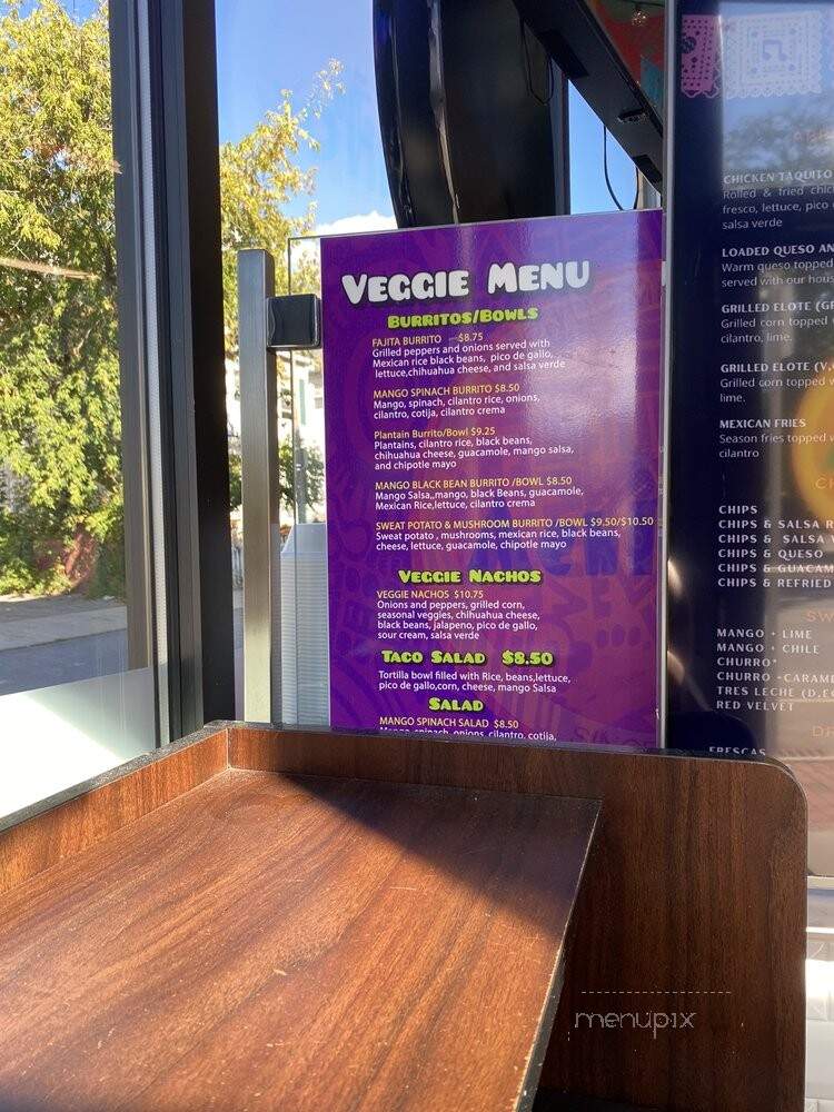 Achilito's Taqueria - Boston, MA menu_pic