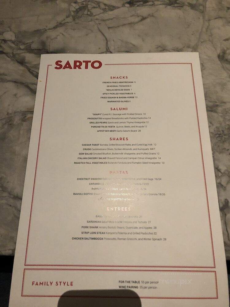 Sarto - Providence, RI