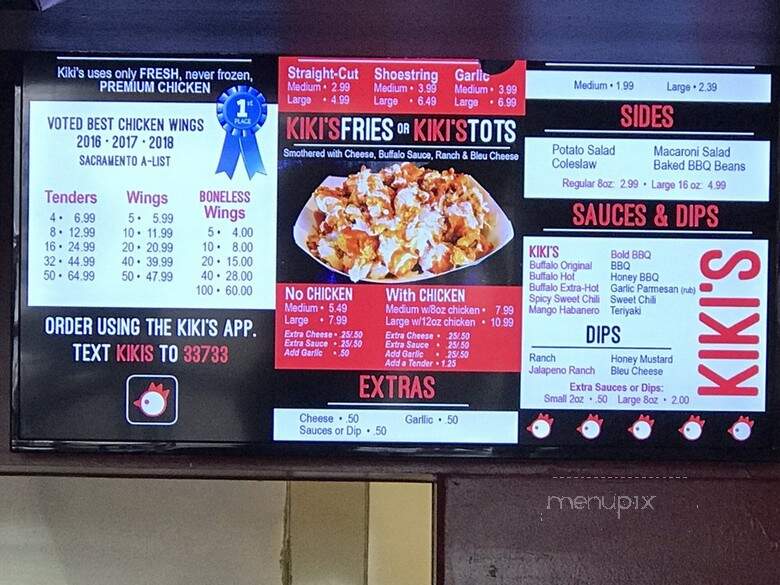 Kiki's Chicken Place Folsom - Folsom, CA menu_pic