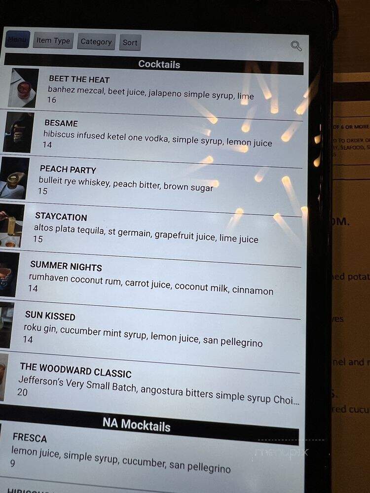 Besa - Detroit, MI menu_pic