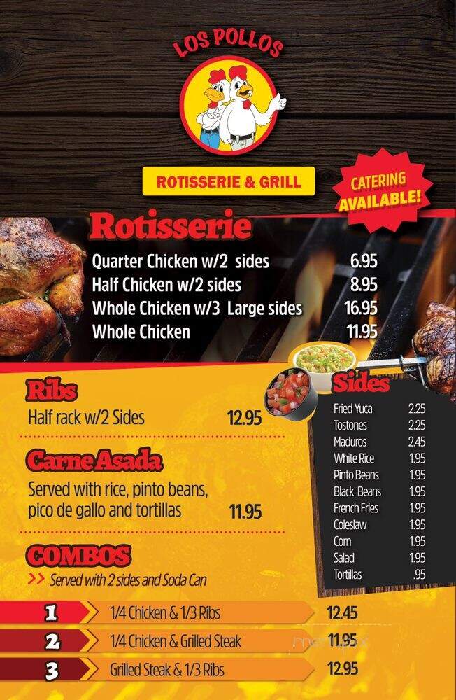 Los Pollos Rotisserie & Grill - Gainesville, FL menu_pic