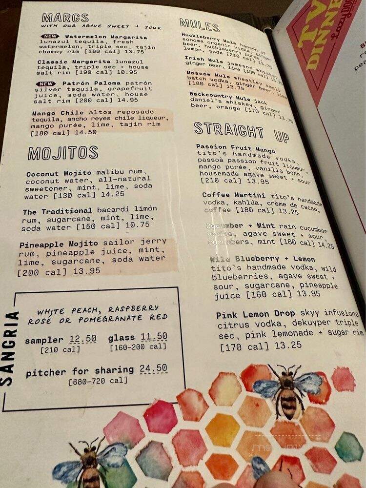 Lazy Dog Restaurant & Bar - Newark, CA menu_pic