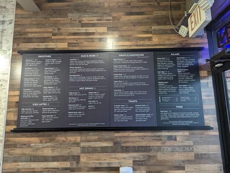 Kale Me Crazy - Raleigh, NC menu_pic