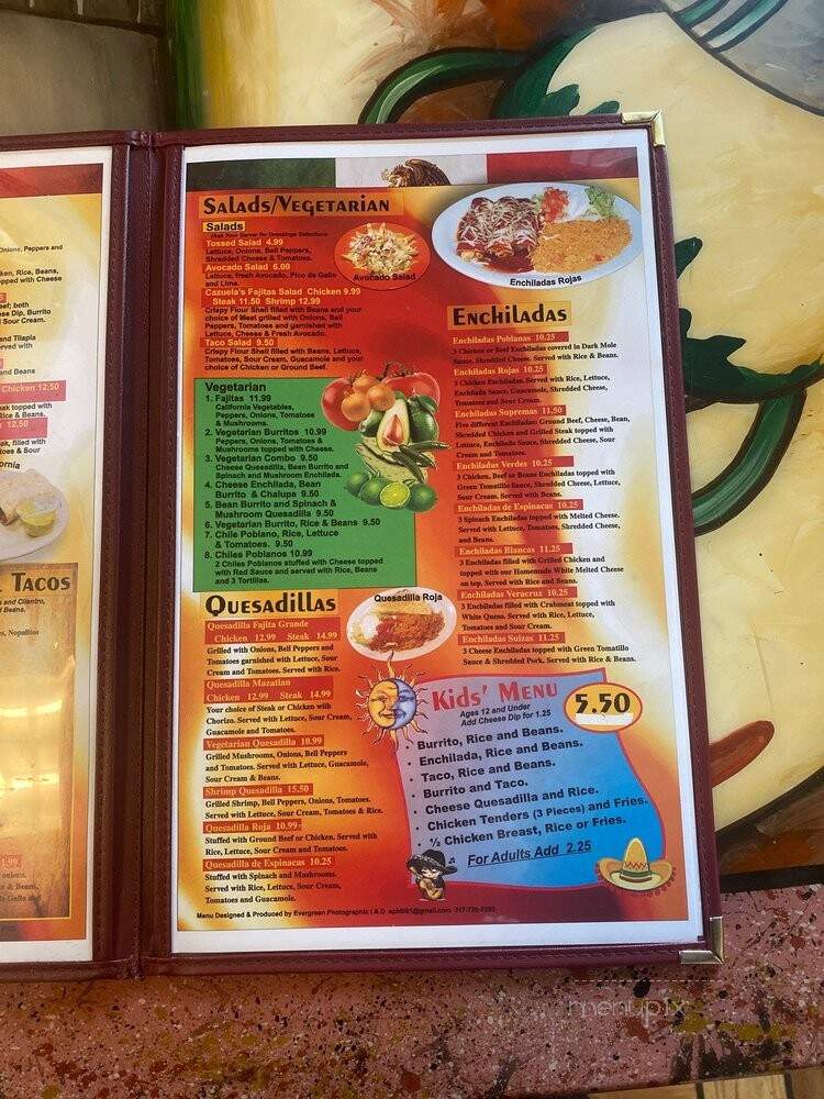 Las Cazuelas Mexican Cuisine - Louisville, KY menu_pic