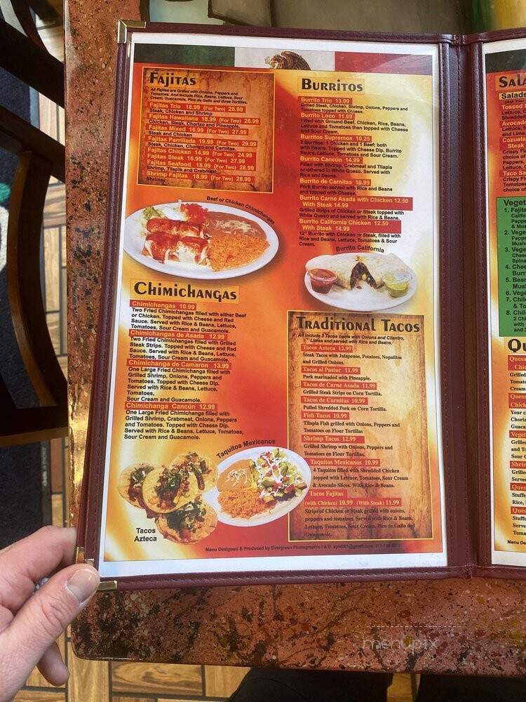 Las Cazuelas Mexican Cuisine - Louisville, KY menu_pic