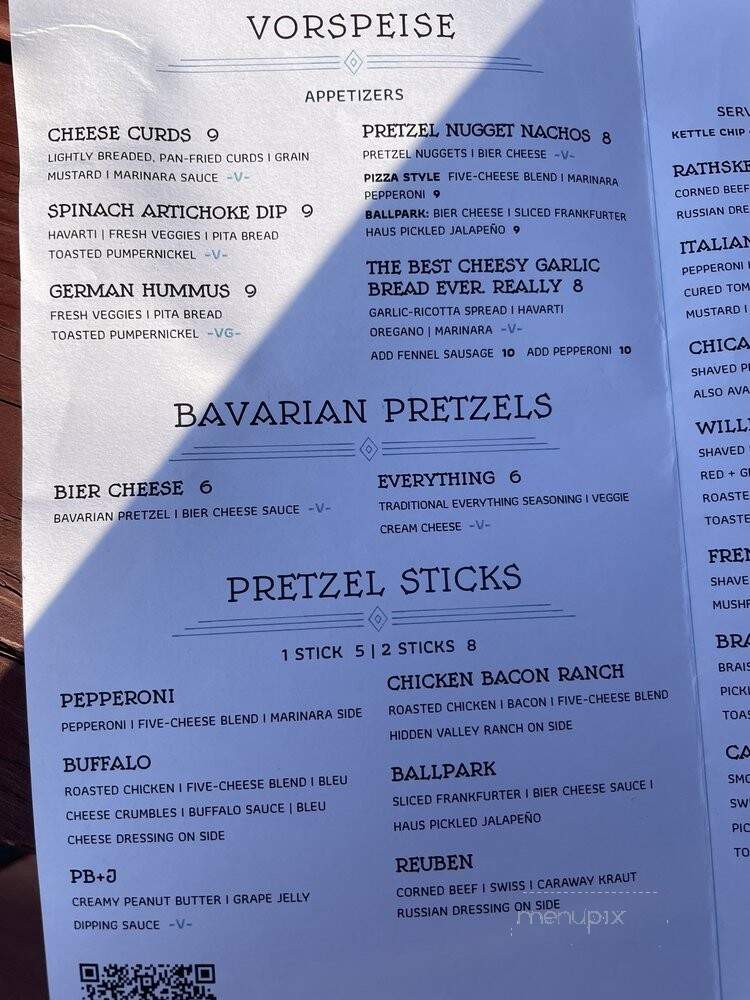 Rathskeller Bier Haus - Omaha, NE menu_pic