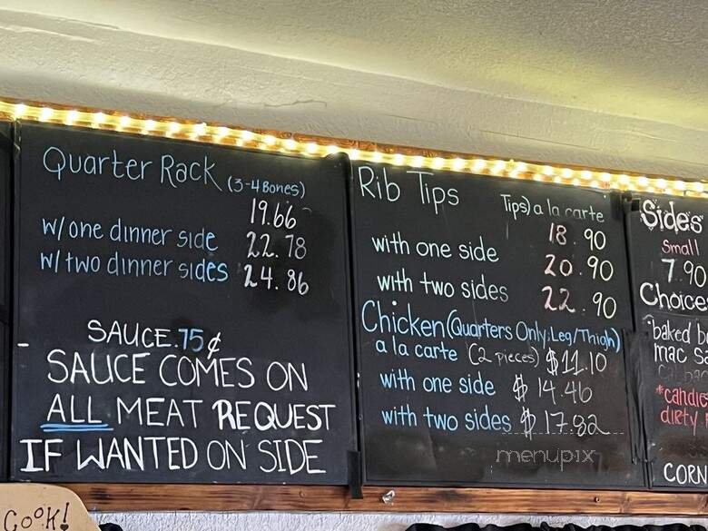 Bowlegged BBQ - San Diego, CA menu_pic