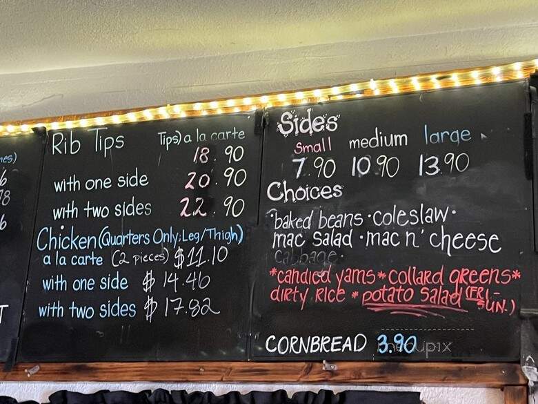 Bowlegged BBQ - San Diego, CA menu_pic