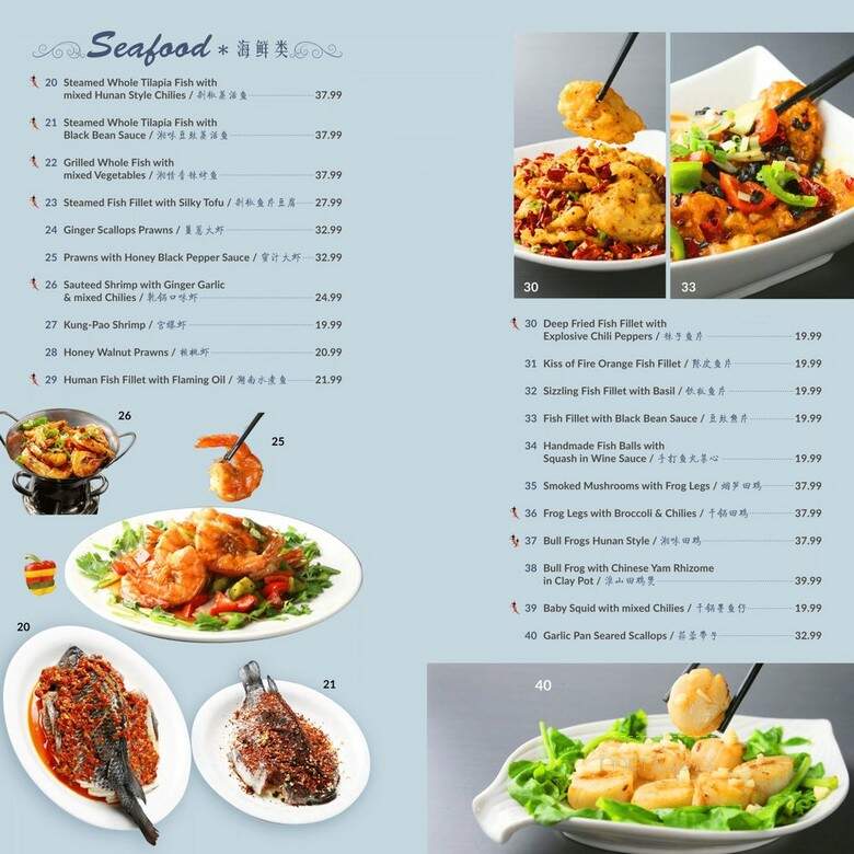 Joy of Hunan - San Bruno, CA menu_pic