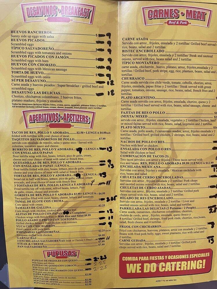 Pupuseria y Taqueria Las Delicias - Chelsea, MA menu_pic