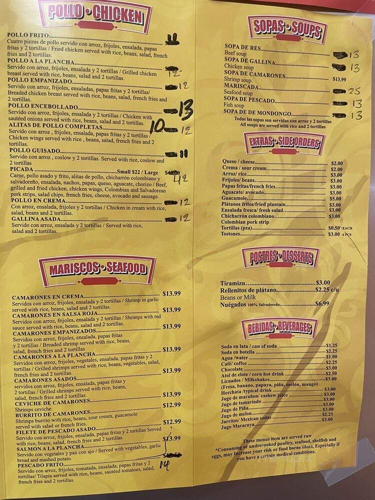 Pupuseria y Taqueria Las Delicias - Chelsea, MA menu_pic