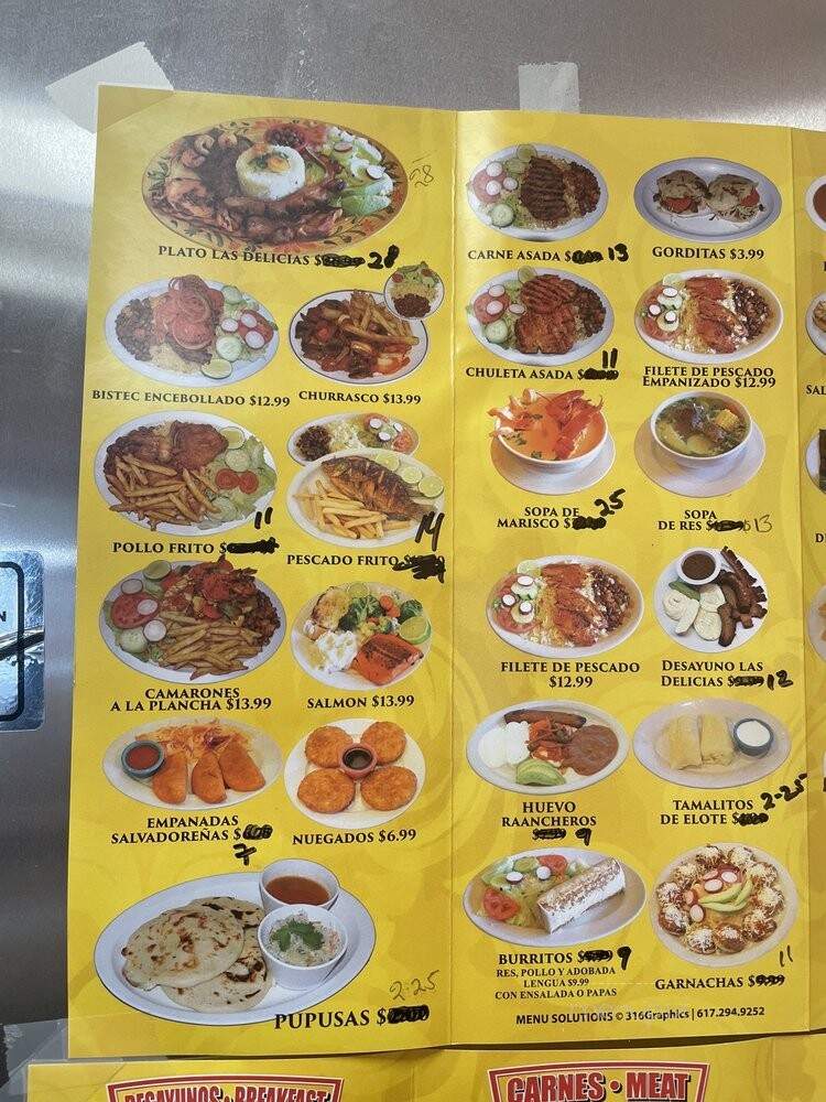Pupuseria y Taqueria Las Delicias - Chelsea, MA menu_pic