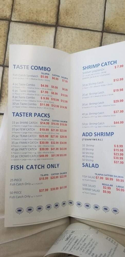 Fish Catch - Los Angeles, CA menu_pic