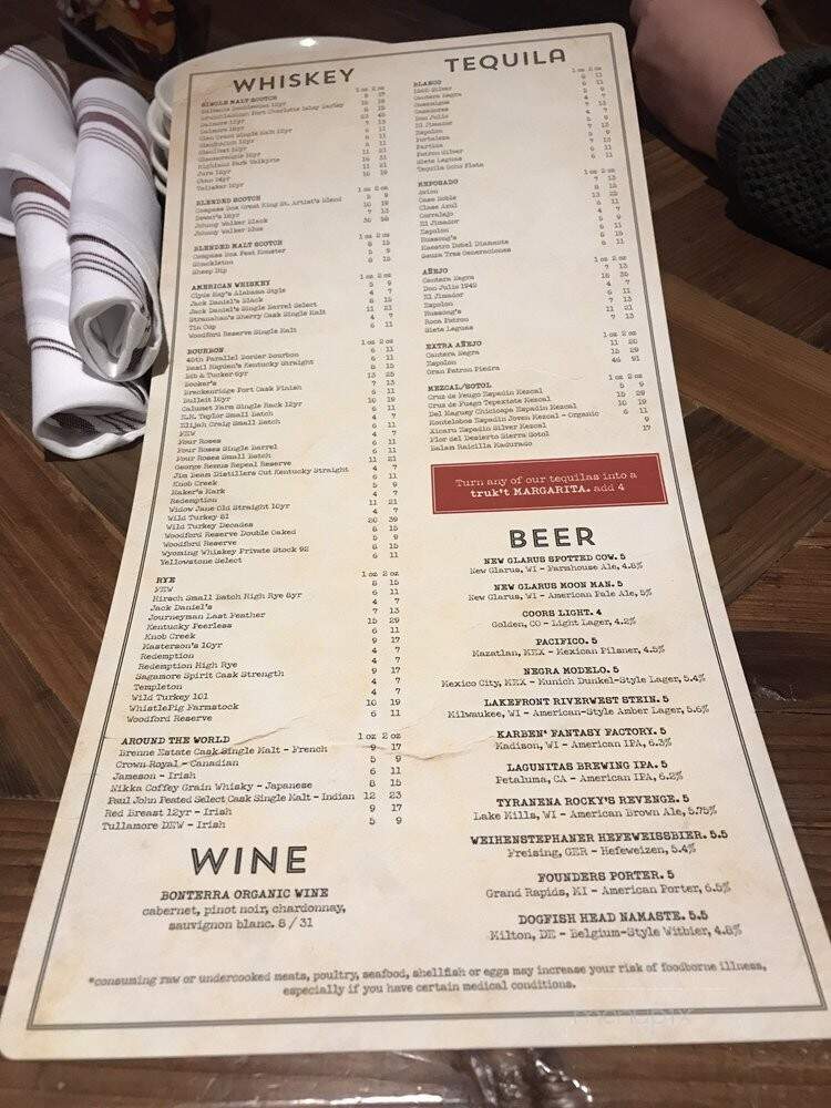 Truk'T - Beloit, WI menu_pic