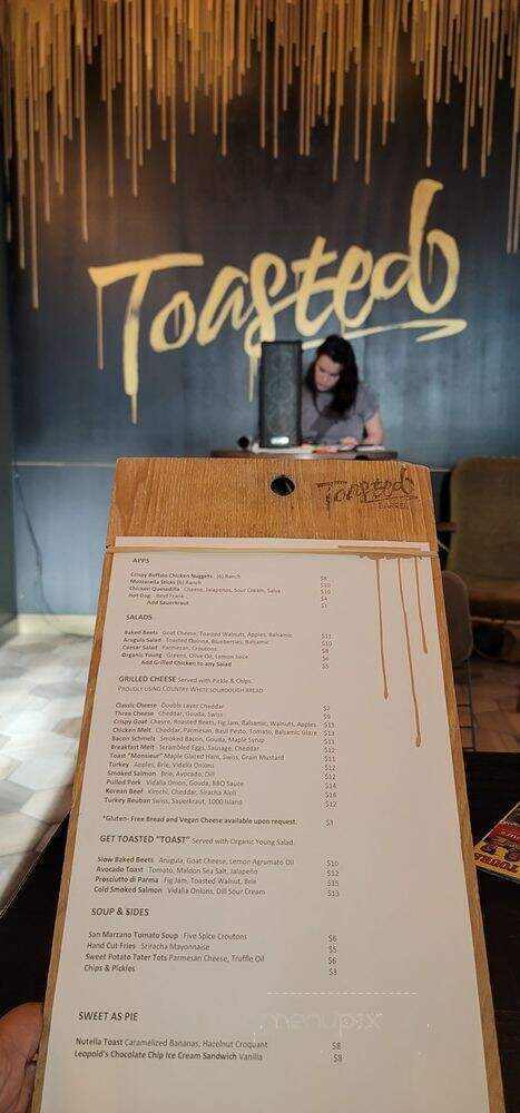 Toasted Barrel - Savannah, GA menu_pic