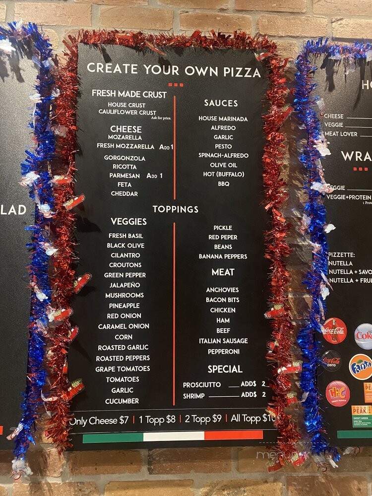 Pizza Mia Gourmet - Miami, FL menu_pic
