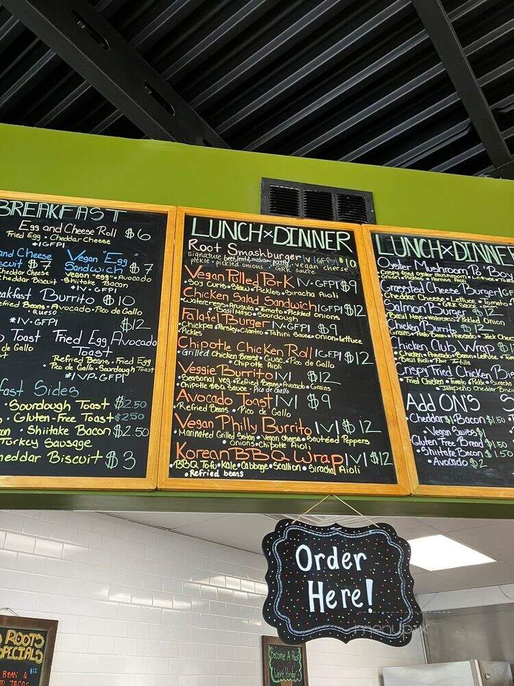 Grassroots Kitchen - Tarrytown, NY menu_pic