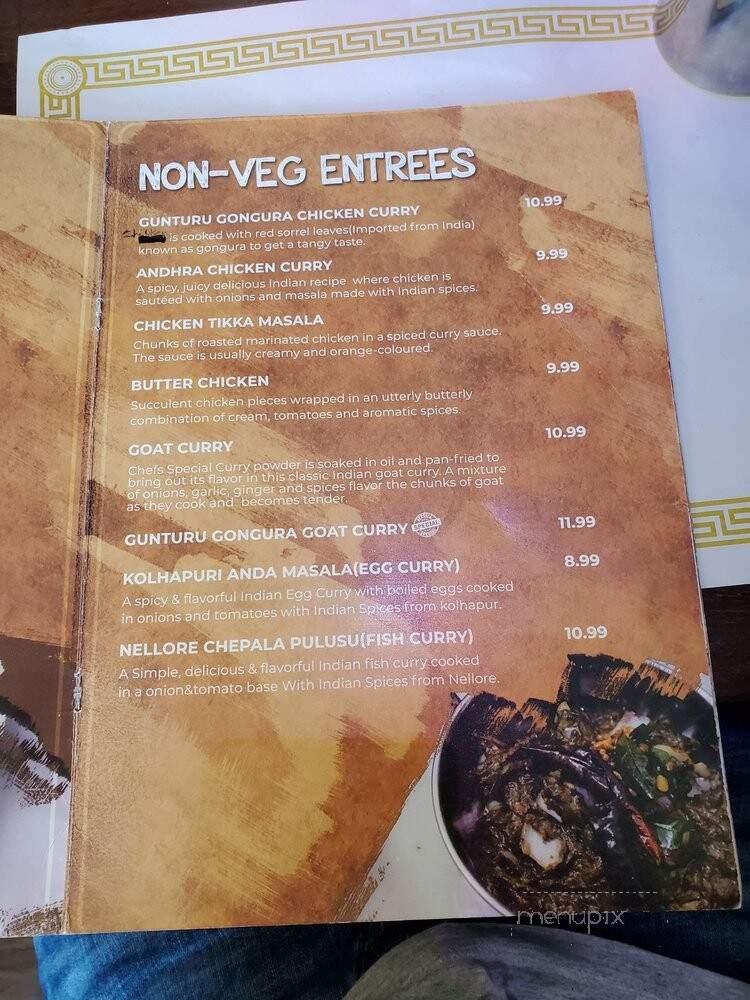 Konaseema Xpress - Milpitas, CA menu_pic
