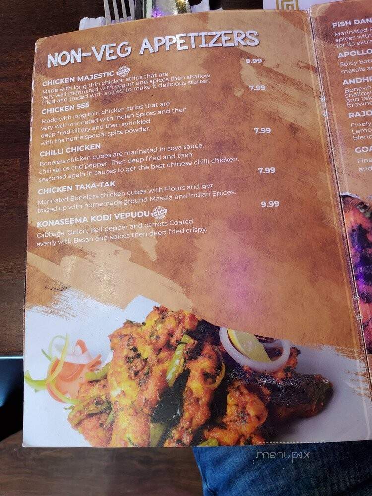 Konaseema Xpress - Milpitas, CA menu_pic
