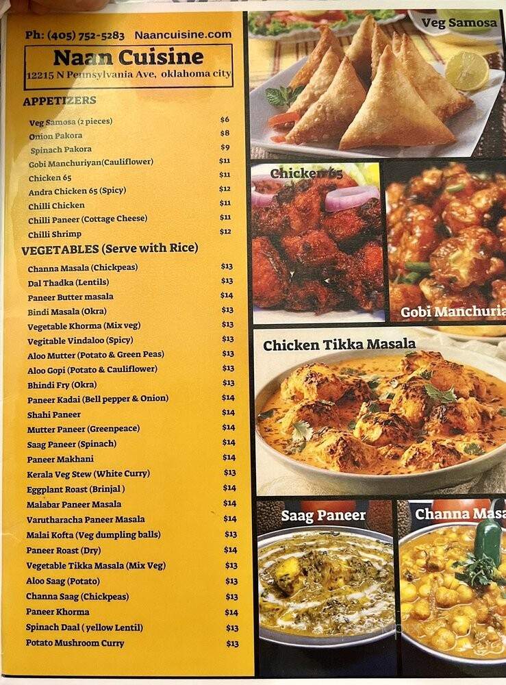 Naan Cuisine of India - Oklahoma City, OK
