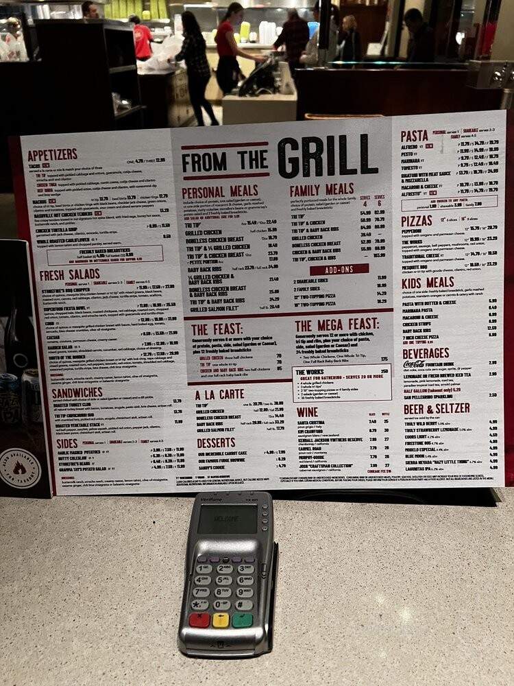 Stonefire Grill - Brea, CA menu_pic