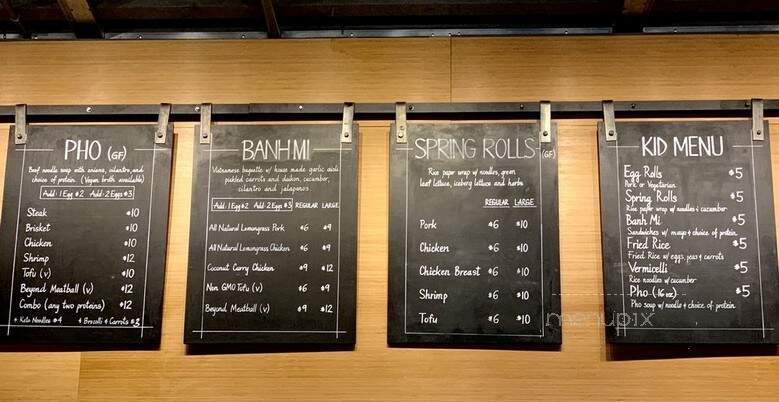 Vinason Pho And Grill - Sammamish, WA menu_pic