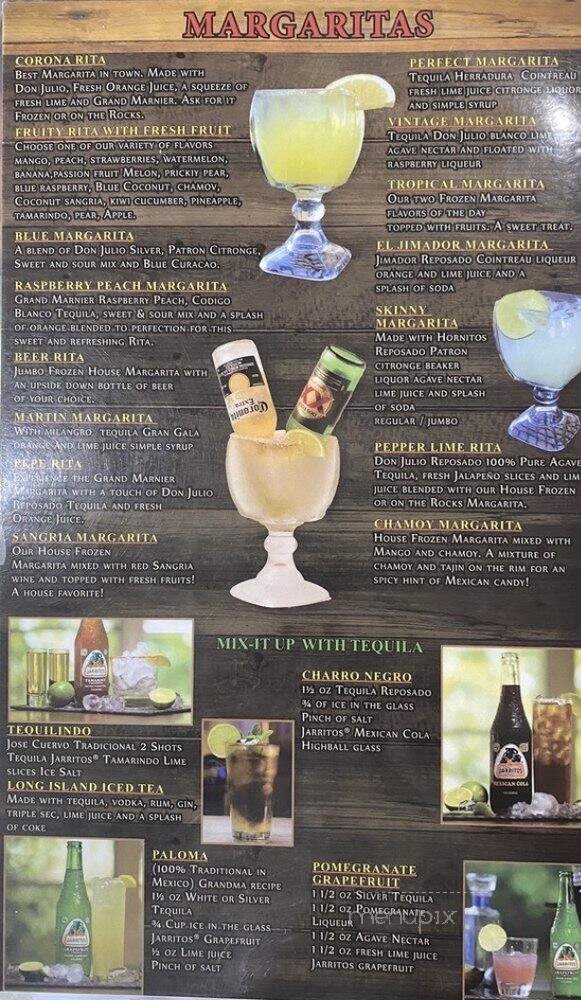 La Corona Mexican Restaurant - Houston, TX menu_pic