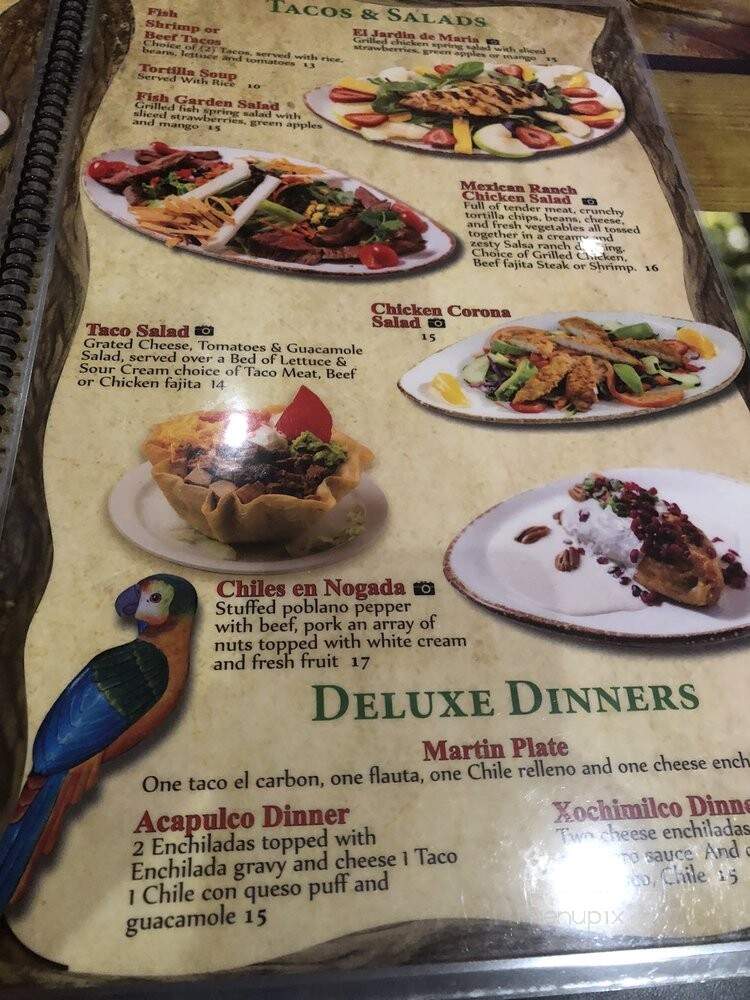 La Corona Mexican Restaurant - Houston, TX menu_pic