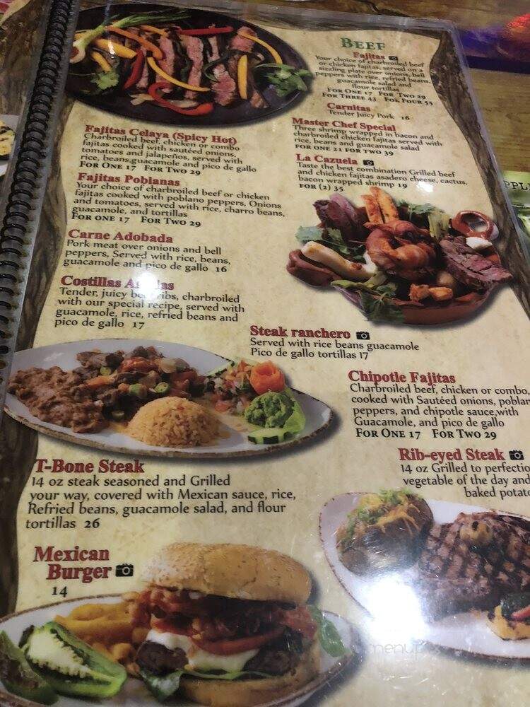 La Corona Mexican Restaurant - Houston, TX menu_pic