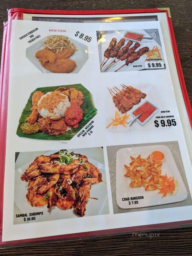 Singkawang Cafe - El Monte, CA menu_pic