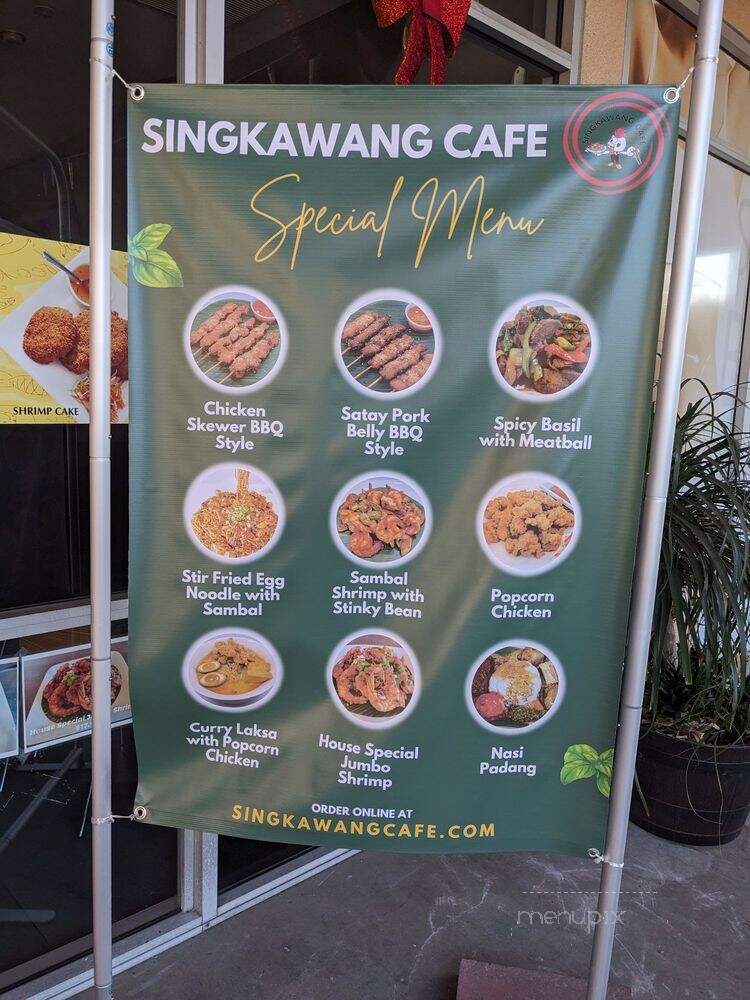 Singkawang Cafe - El Monte, CA menu_pic