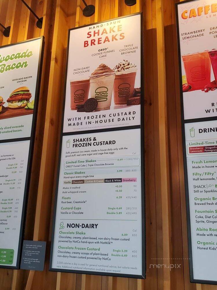 Shake Shack - Palo Alto, CA menu_pic