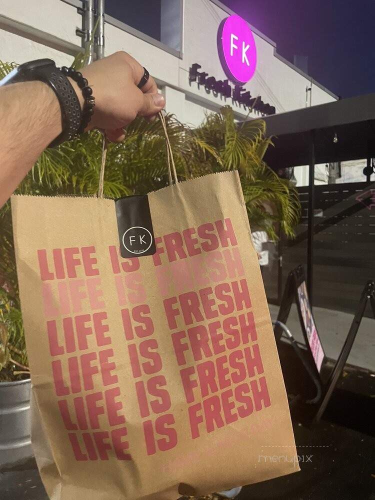 Fresh Kitchen - Tampa, FL menu_pic