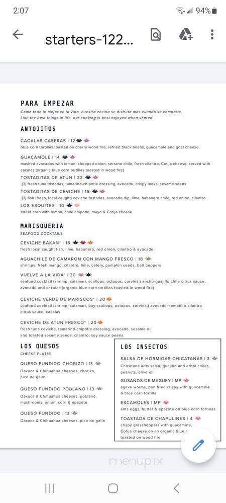 Bakan Wynwood - Miami, FL menu_pic
