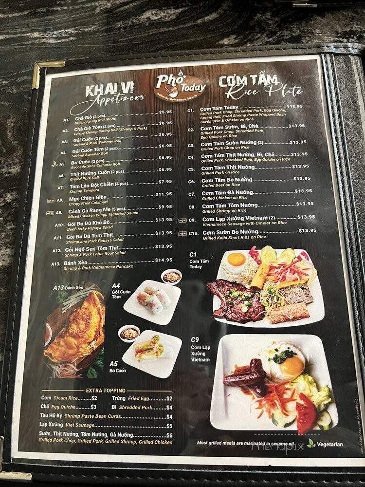 Pho Today - Fort Lee, NJ menu_pic