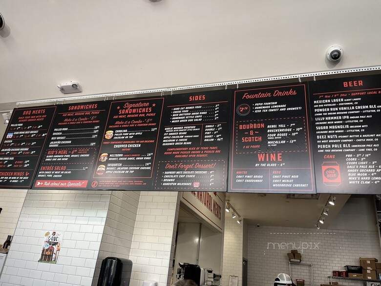 GQue BBQ - Lone Tree, CO menu_pic
