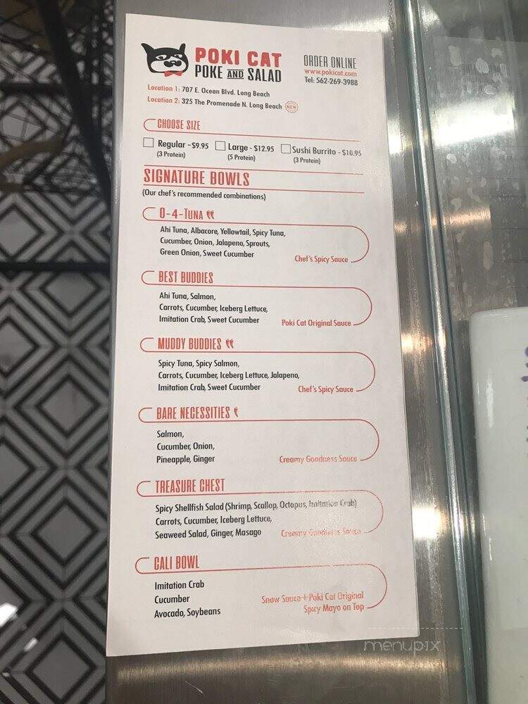 Poki Cat - Long Beach, CA menu_pic