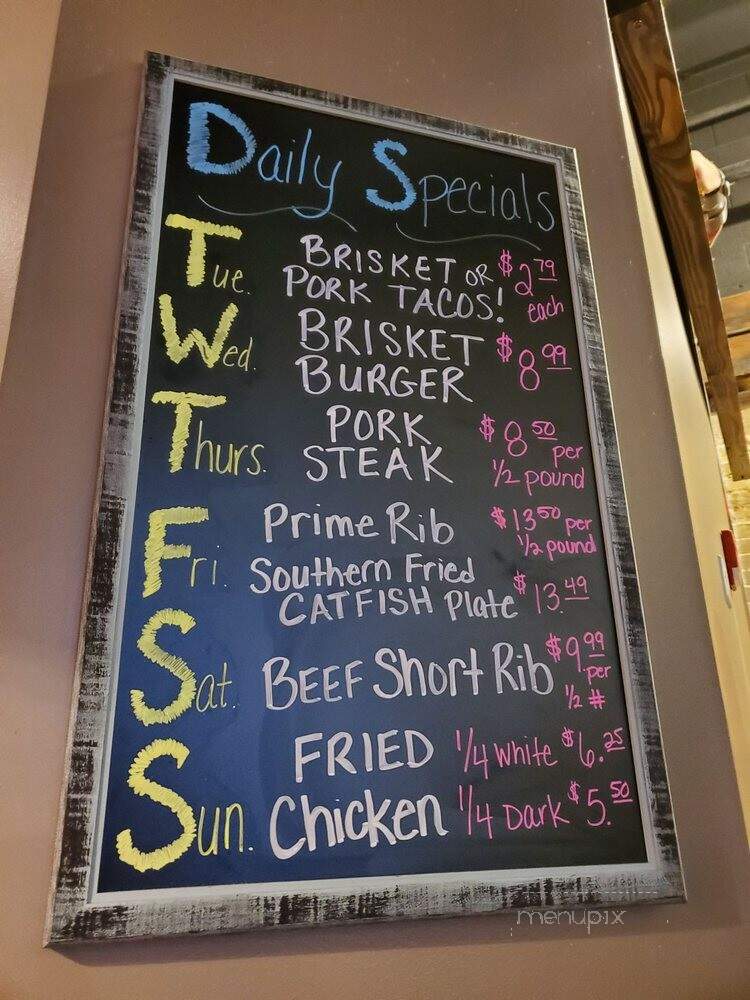 Station One Smokehouse - Plainfield, IL menu_pic